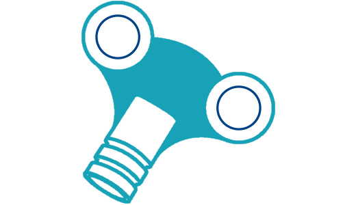 Radiator key for bleeding radiators
