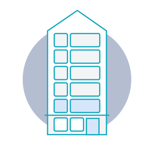 Ground floor icon